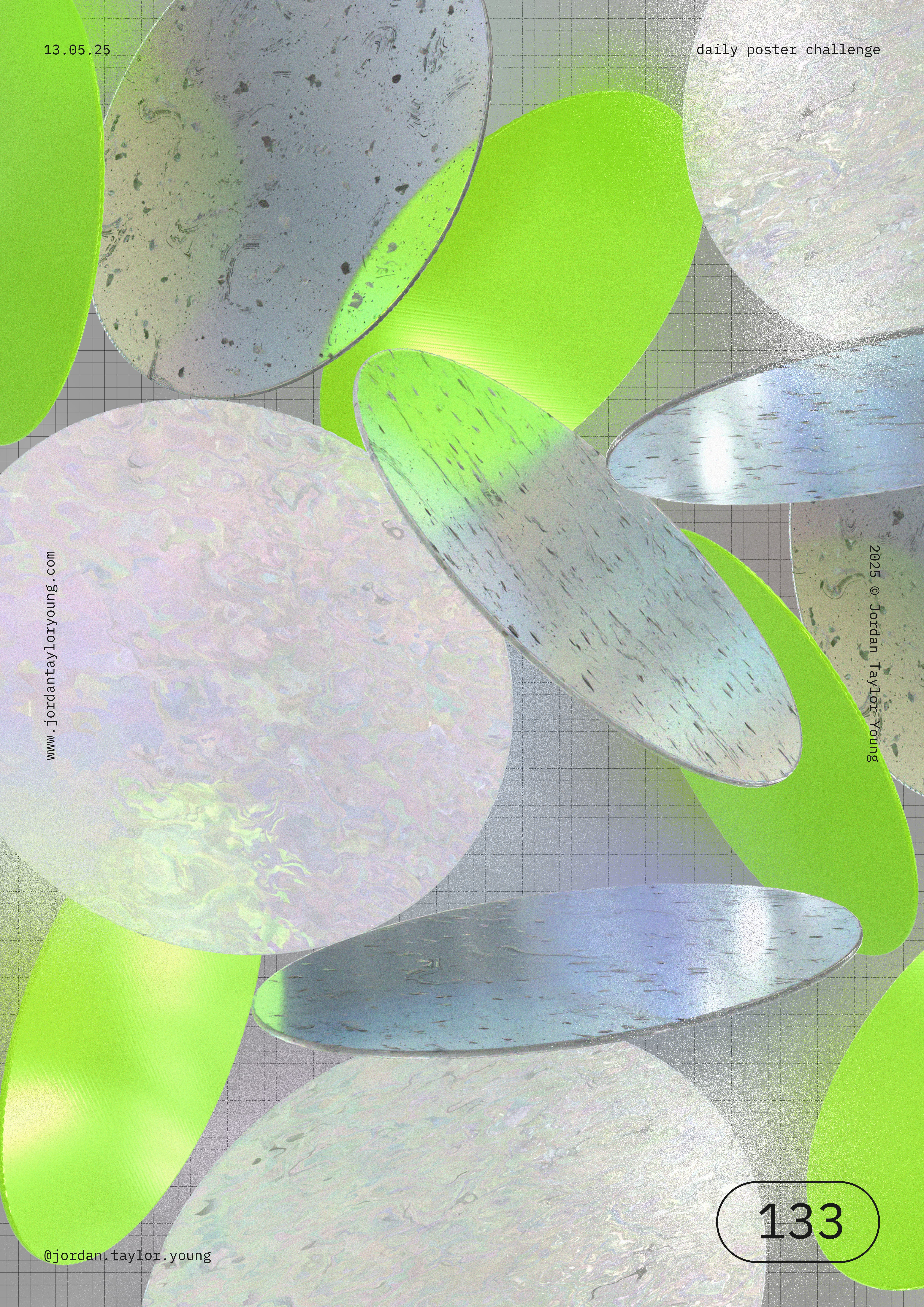 133 / 365 / 2025 365 3d adobe illustrator adobe photoshop branding design poster poster design