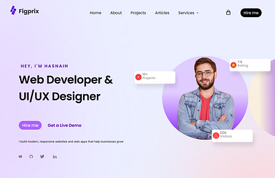 Landing Page + Website Design & Build framer development frontend development landing page design web design web development