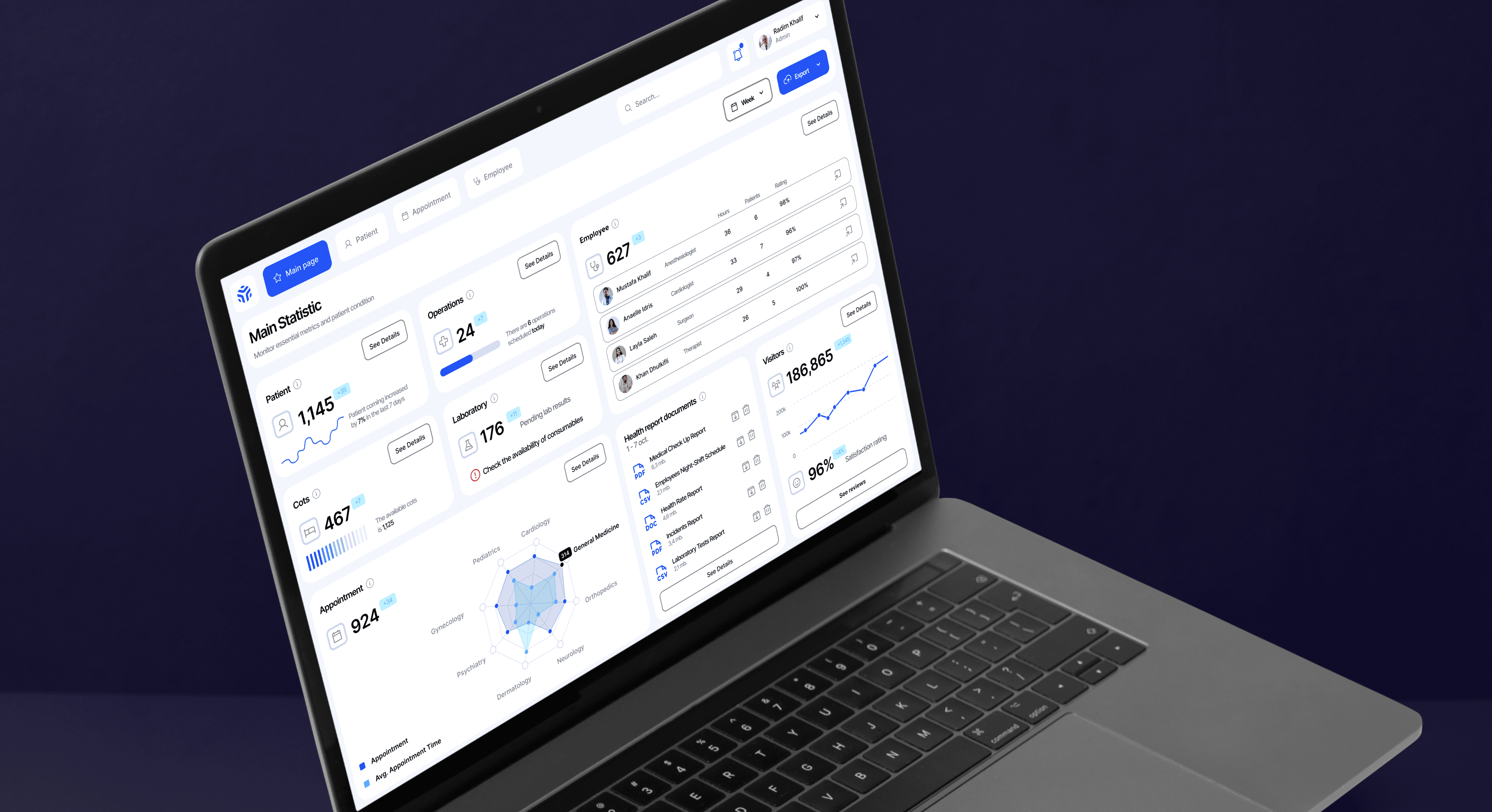 Example of Web App Mvp UI/UX Design