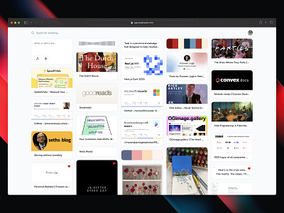 Teak Home Page 📕 design masonary minimal saas ui web design