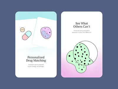 Medical web cards medical cards ui ui cards ux web cards web design