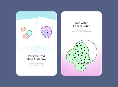 Medical web cards medical cards ui ui cards ux web cards web design