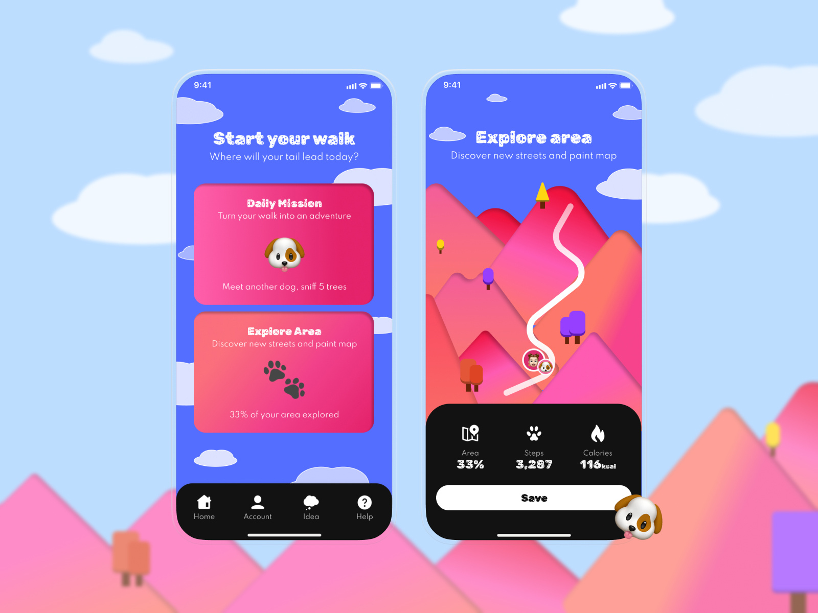 Example of PawTrack🐾