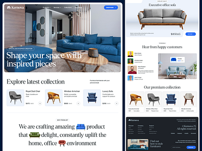 Furniture Web Design architecture clean ecommerce store furniture furniture ecommerce furniture product furniture website gg home home design interior interior architect landing page landingpage shop ui web design webdesign website design website designer