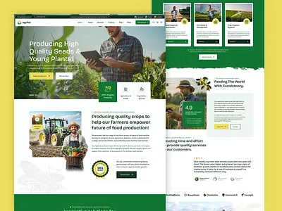 Agriko Modern Agriculture agriculture business agritech startups agritourism business cattle farm corporate creative eco farm farm products store farming healthy food livestock organic farm organic food organic products store smart agriculture ui