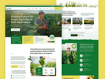 Agriko Agriculture Business agriculture business agritech startups agritourism business cattle farm corporate creative eco farm farm products store farming healthy food livestock organic farm organic food organic products store smart agriculture ui