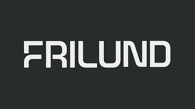 Frilund Furniture identity tease art direction branding design font font design graphic design layout logo motion motion graphics typography vector visual identity