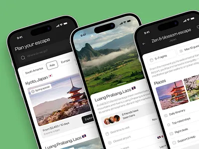 Travel Experience Marketplace App android app design app interface booking app discovery screen ios marketplace mobile mobile app mobile app design mobile ui modern app ui popular react native travel ui ux design
