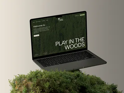 Retreat website in Webflow animation bachoodesign design interface typography ui webflow website wellness