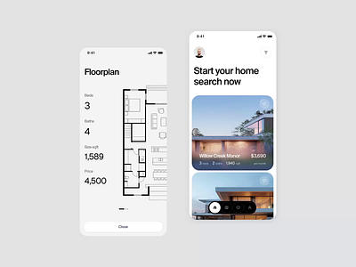 Real estate mobile app motion filtering animation app filtering filters listing mobile mobile app mobile app design mobile design motion motion graphics property property listing real real estate realestate realtor