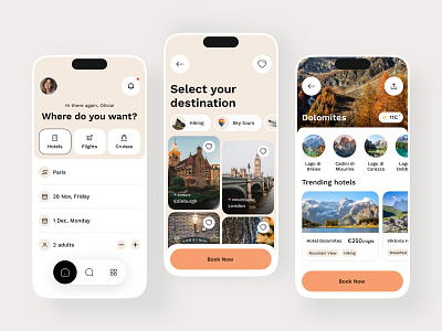 Your Travel Companion App adventure app app design design mobile mobile app tour tourism tourist travel travel agency travel app trip ui ux vacation