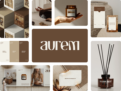 AUREM | Identity | Packaging 3d 3d mockups brand design branding design graphic design identity identity design illustration logo logo design packaging packaging design