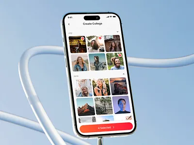 College Screens for Photo Editing App 📸 animation app design app ui branding clean college screens design design design agency illustration minimal mobile app mobile app design mobile app ui photo editing app ui ui ux designer ux ux design web design website design