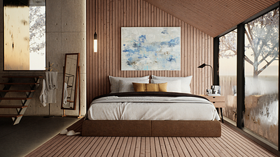 Lakewoods Shed 3d rendering 3d visualization architecture interior graphic design home decor interior design rendering rural design rural interior winter retreat wood theme