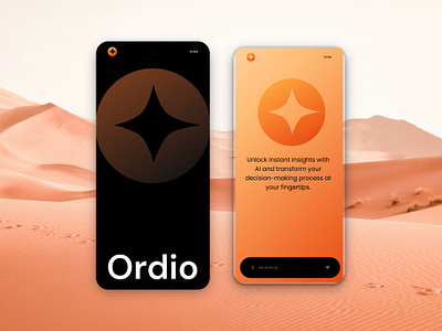 Ordio - AI ai app chatbot mobile ordio ux