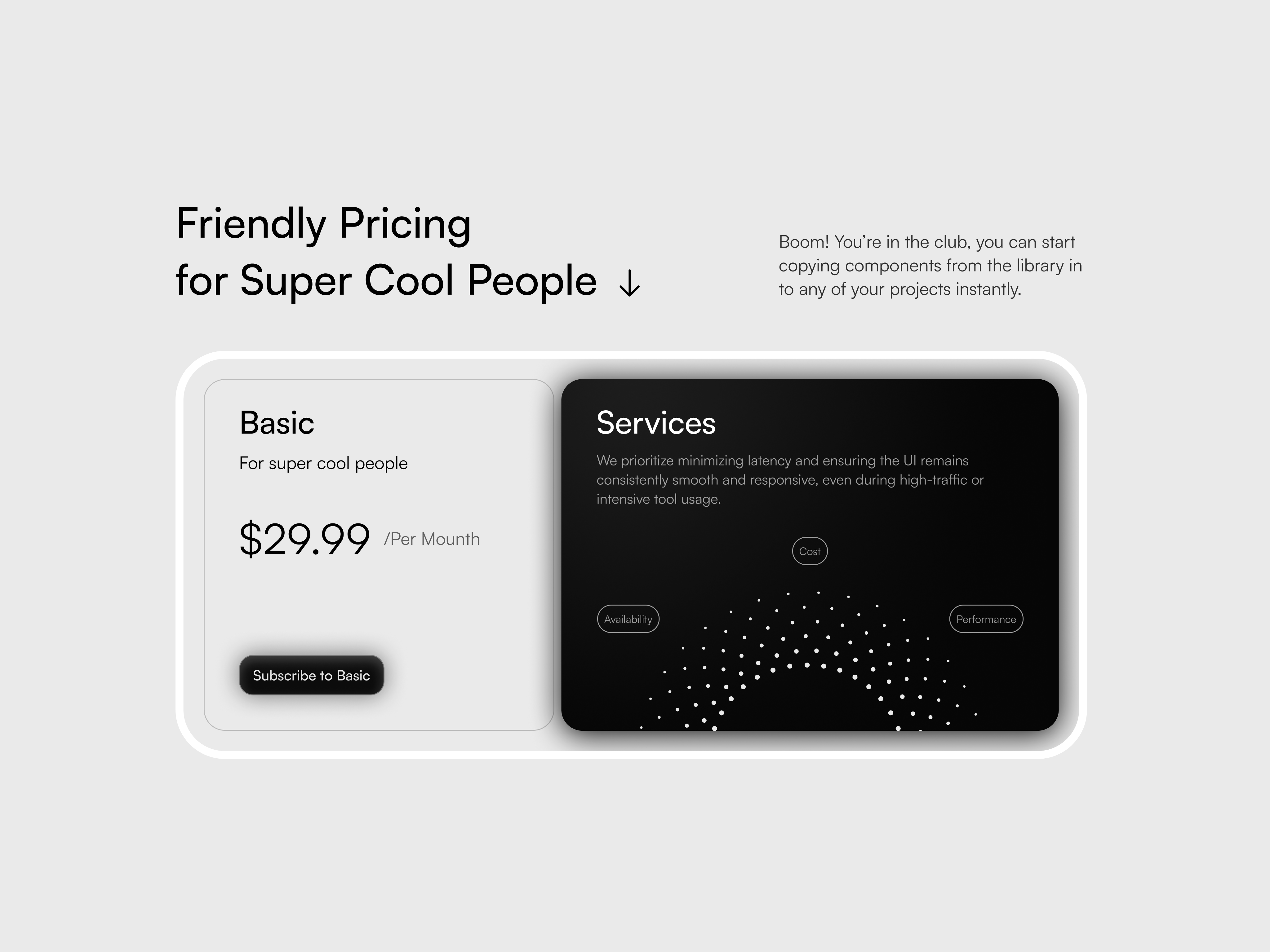 Pricing Page interactiondesign interfacedesign pricing productdesign ui ux