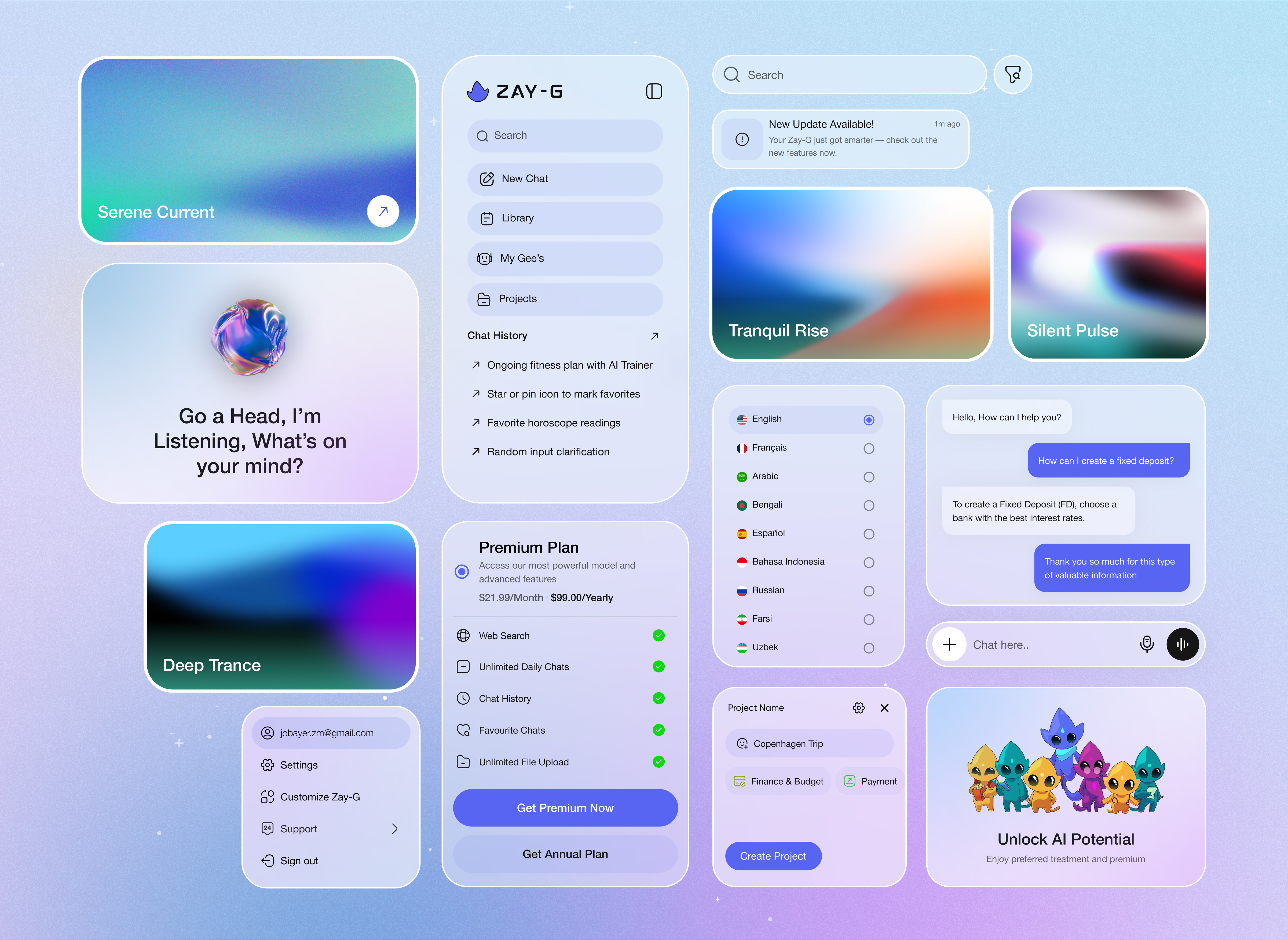 Example of Product & UI/UX Design