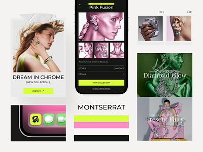 Jewelry E-commerce Branding e commerce design fashion shop fashion shop brand identity fashion shop branding jewerly store jewerly store brand identity jewerly store branding jewerly store design jewerly store icons retail brand identity retail branding retail typography shop