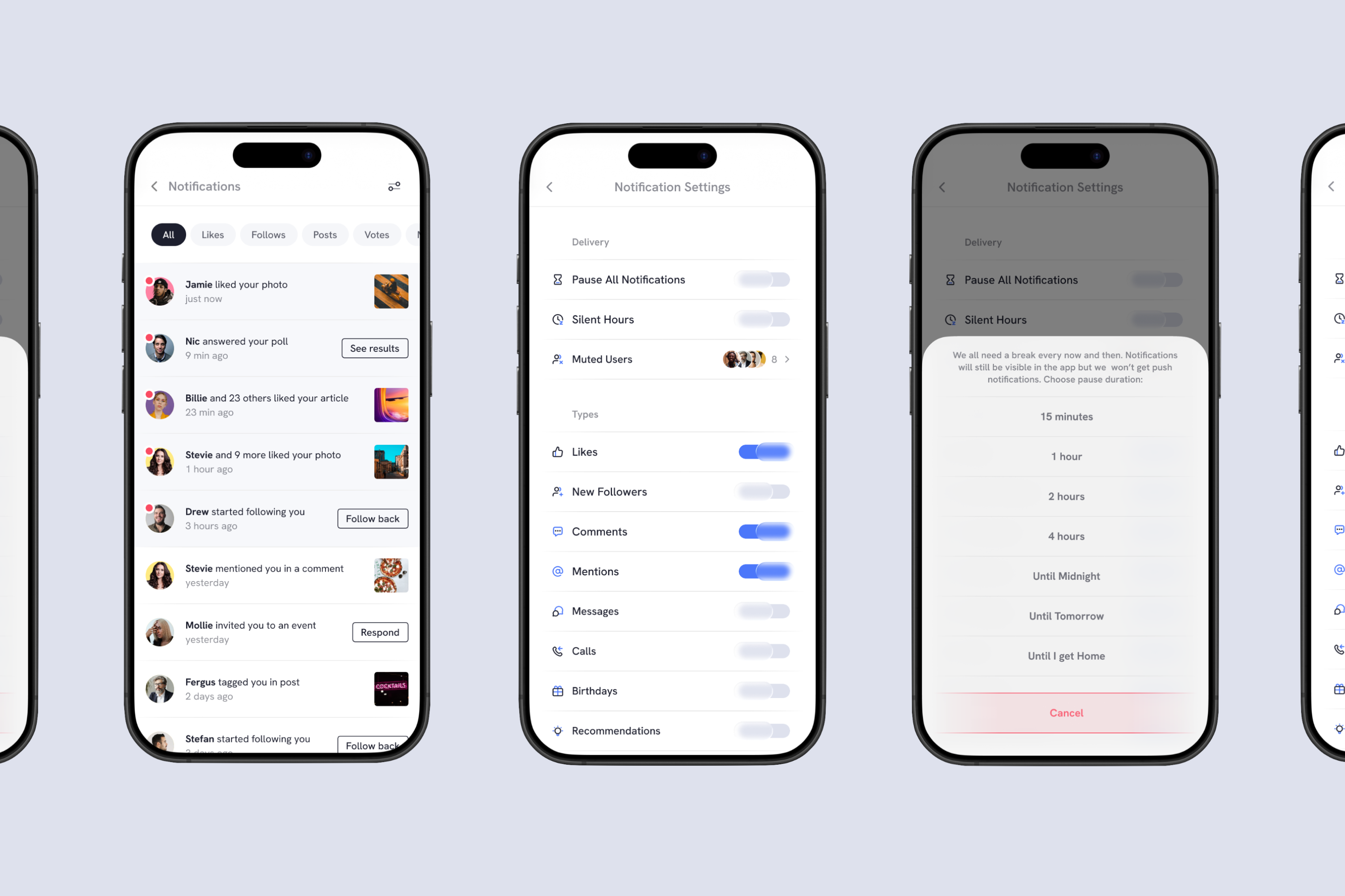 Notifications - Daily UI #049 app app design dailyui notification notifications ui