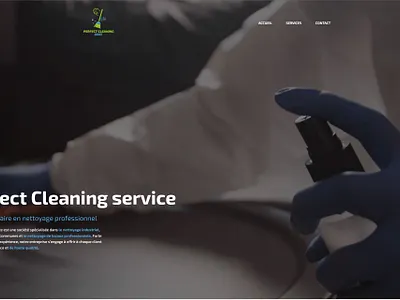 Perfect Cleaning Service – Website Design cleaningservice htmlcss webdesign webdeveloper