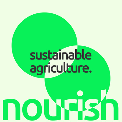 Sustainable Agriculture - Social Media Design Post agriculture design earthy graphic design instagram post social media sustainable