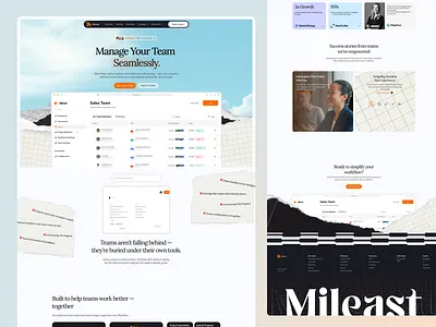 Mileast Teamwork Made Clear saas ui ux