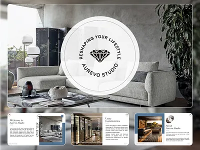 Aurevo Studio – Elegant Lifestyle Pitch Deck Presentation architect brand guide branding business canva communities firm google slides graphic design illustration interior design keynote lifestyle minimal minimalist pitch deck powerpoint presentation design slides work sample