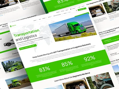 UI/UX & Website Design for Trucking & Logistics Companies custom trucking web design engineering firm website design figma website design fleet management website design framer logistics design freight company website design hvac website builder logistics company web design logistics uiux design logistics website design responsive trucking ui transport company website design transport web development trucking branding trucking company web design trucking website design vegas web webflow transport site wix trucking website wordpress trucking site