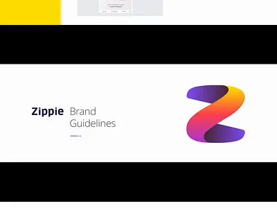 Zippie — Brand guidelines for blockachin-based OS blockchain brand identity brandguidelines branding color crypto design documentation editorial ethereum fintech graphic design grid logo styleguide typography zippie