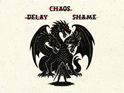 Slay the Dragon - Get the Gold adventure brand design branding call to action cause design dragon fight form graphic design illustration journey logo medieval movement story storytelling vector