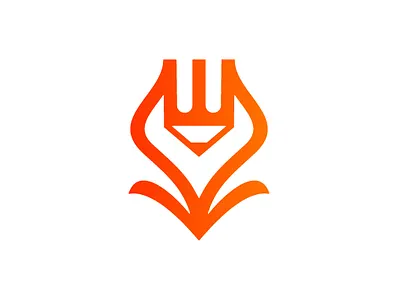 Pencil Fox Logo branding company brand logo company branding design graphic design logo modern vector