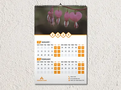 Calendar Design 2026 brand designer brand guideline branding calendar 2026 calendar design calendar design 2026 design designer desk calendar graphic design print design printing unique design wall calendar 2026 wall calendar design