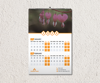 Calendar Design 2026 brand designer brand guideline branding calendar 2026 calendar design calendar design 2026 design designer desk calendar graphic design print design printing unique design wall calendar 2026 wall calendar design