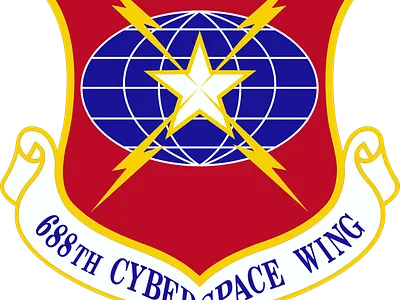 Official Finalized Logo remake for the 688th Cyberspace Wing application graphics architectural design branding calgary design graphic design illustration interior design logo print production ui