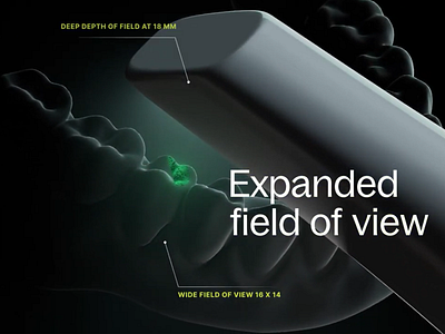 Vision be Dandy - storytelling website 3d 3d animation 3d website animation data visualisation dental healthcare hints hotspot landing page product page promo website scanner tooth ui website wellness