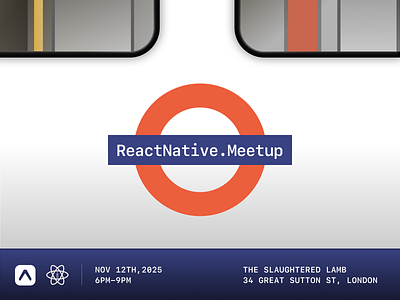 London React Native meetup branding conf dev london meet meetup react uk