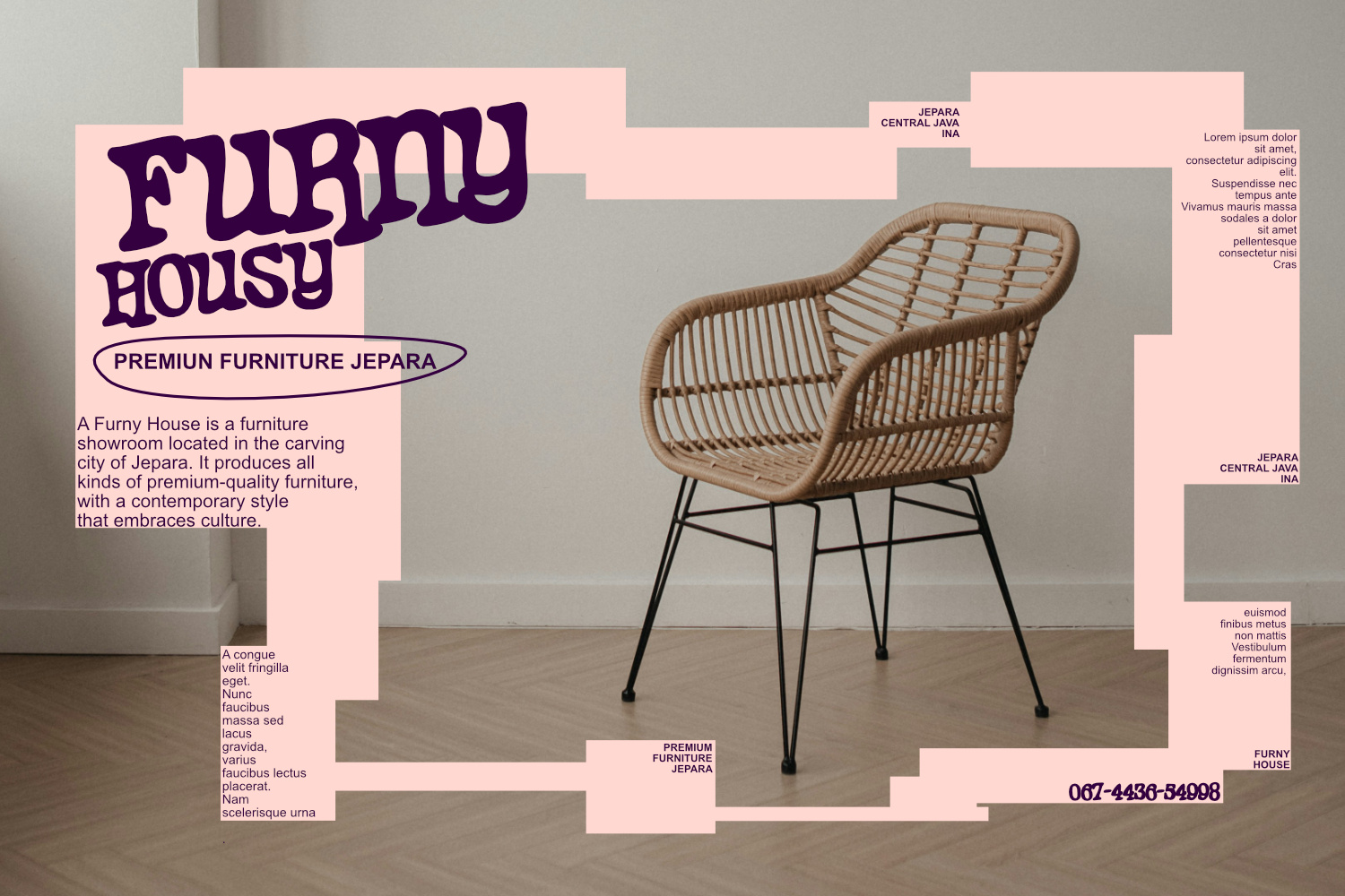 Furny Housy brand identity branding carving chair design font furniture graphic design logo logotype magazine poster typography vector y2k