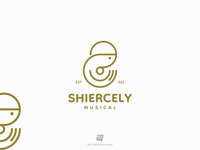 SHIERCELY artnivorastudio branding colorful creative design graphic design illustration line lineart logo logoawesome logoinspiration logomaker modern shrimp simple technology vector