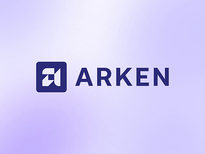 ARKEN – AI Marketing Agency Branding a logo ai animate artificial intillegent b2b brand brand design brand identity branding company letter a logo logo design logos minimal modern saas tech