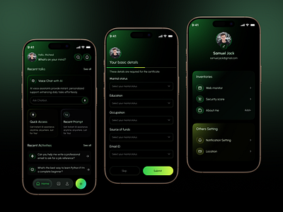 Mentor AI – Smart Learning & Chatbot Mobile App Concept ai ai app ai chat ai chat bot app design chat app chat bot chatbot design learning app mentor ai mobile mobile app mobile app design modern ui online learning productivity app smart learning student app ui gradient ux design