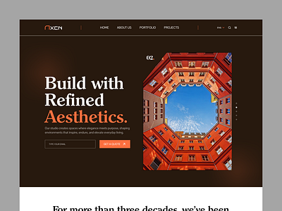 Architectural Landing Page – Modern, Clean & Creative UI Design architecturaldesign architecture branding cleanui concept creative designinspiration digitaldesign interactiondesign interior landingpage minimal modern uidesign uiux uxdesign visualdesign website websitedesign