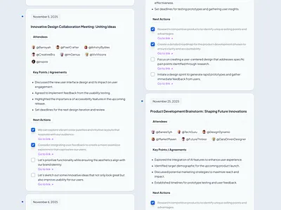 Design Minutes of Meeting (MoM) checklist clean design design system document figma meeting notes minutes of meeting mom notes template ui ui template uiux utility