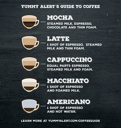 Illustrated coffee infograph branding design graphic design illustration typography