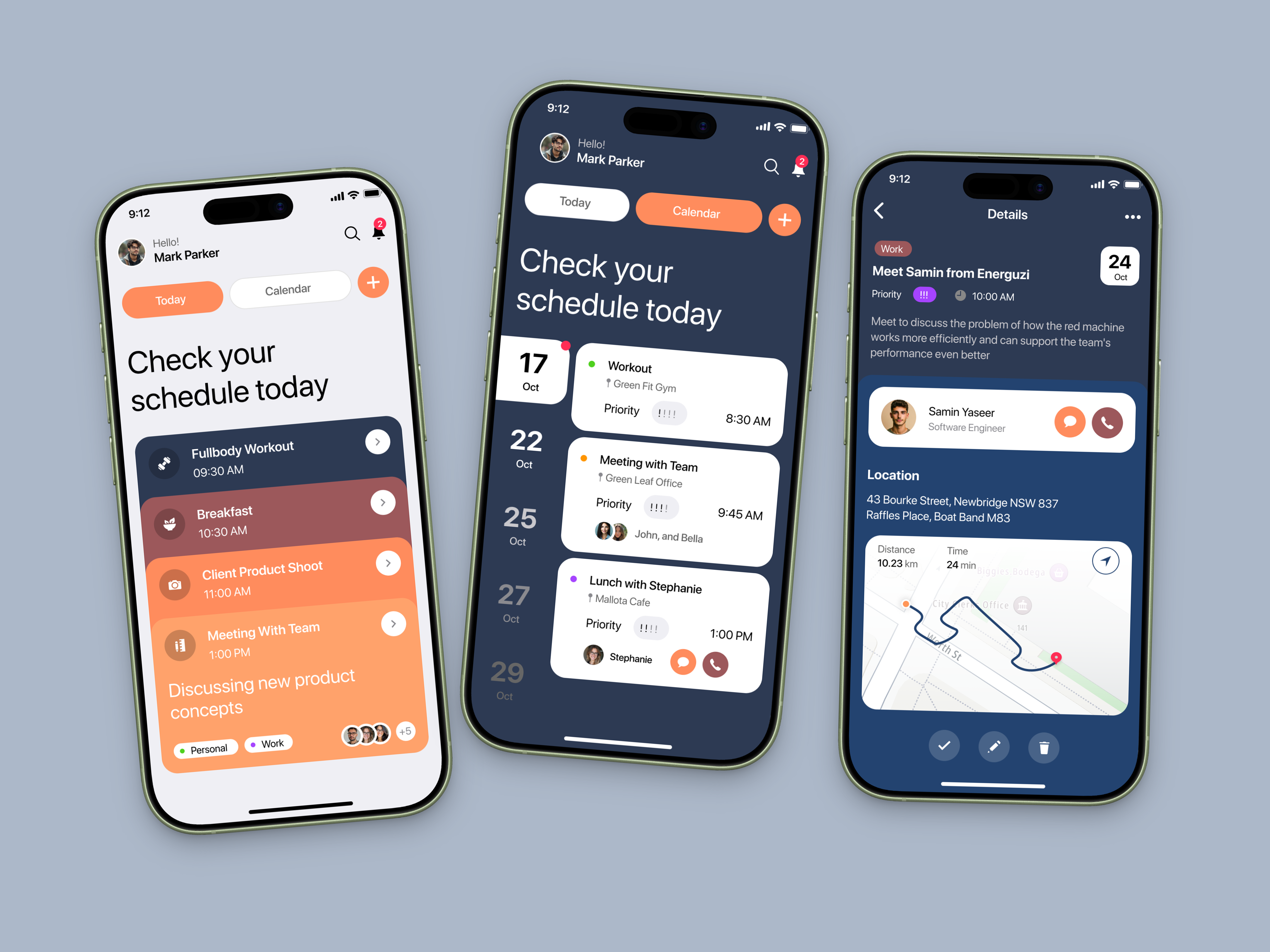 Task Management & Schedule Reminder App app design app interface design mobile app mobile app design productivity app project management app reminder task app task list task management app task manager to do app ui ux