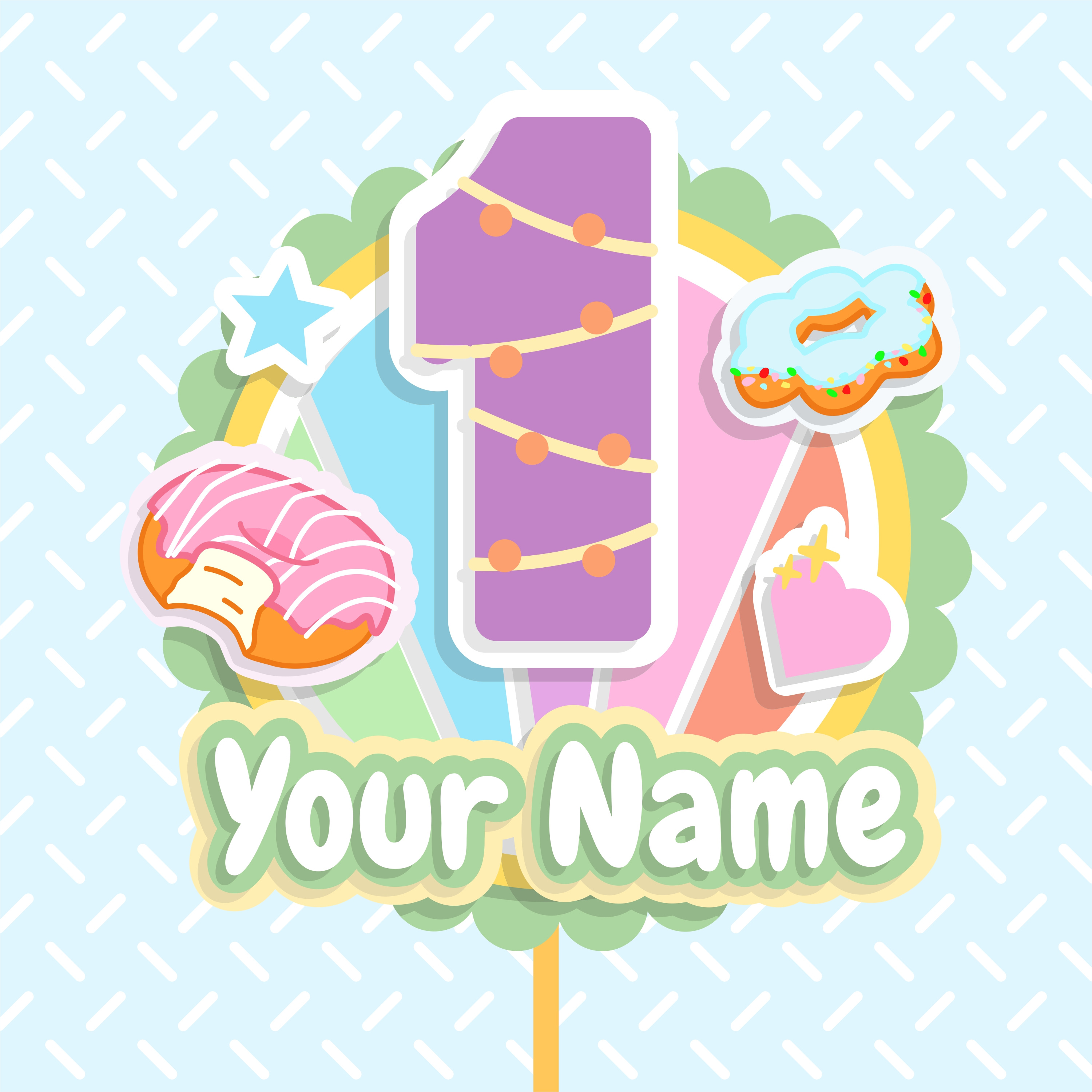 Hand drawn Topper Cake drawing graphic design hand drawn illustration