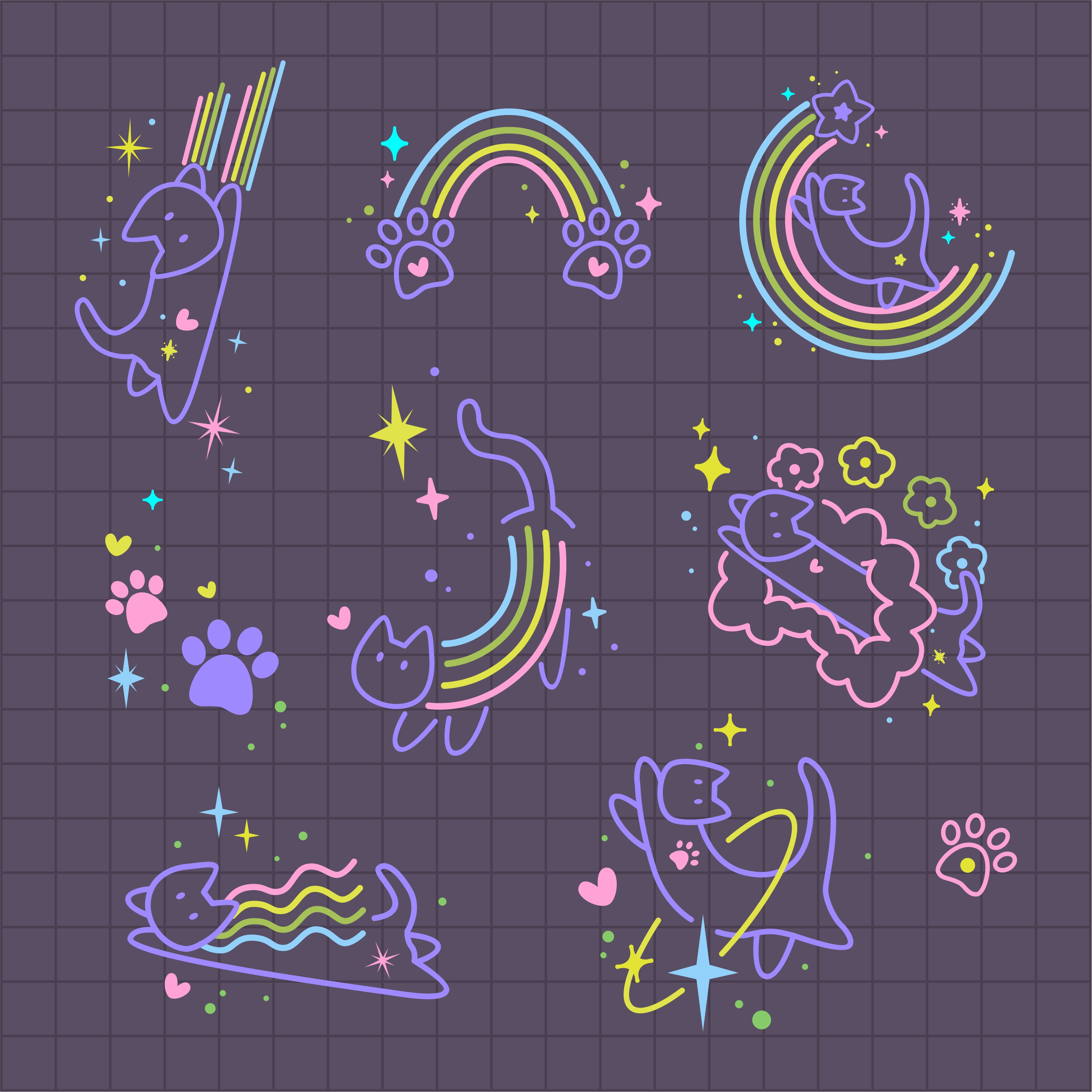 Hand drawn simple tattoo illustration graphic design hand drawn simple sticker tattoo