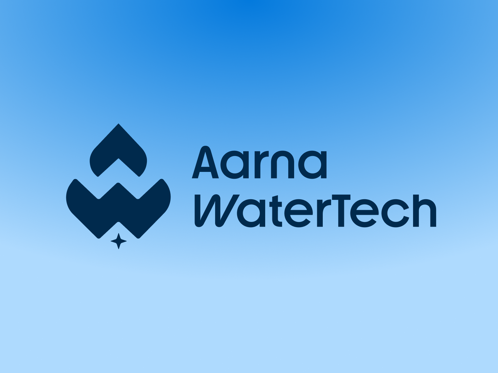 Aarna WaterTech Logo Presentation app design creative studio design agency design studio digital agency interaction design portfolio showcase product design prototype ui design ui ux ux design web design website redesign wireframe