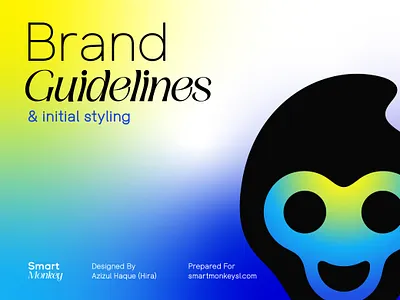 Smart Monkey Brand Guideline branding graphic design logo