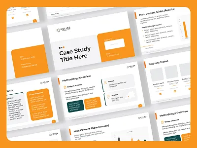 PitchDeck Template deck design graphic design graphicdesign illustration marketing pitchdeck powerpoint ppt presentation slides