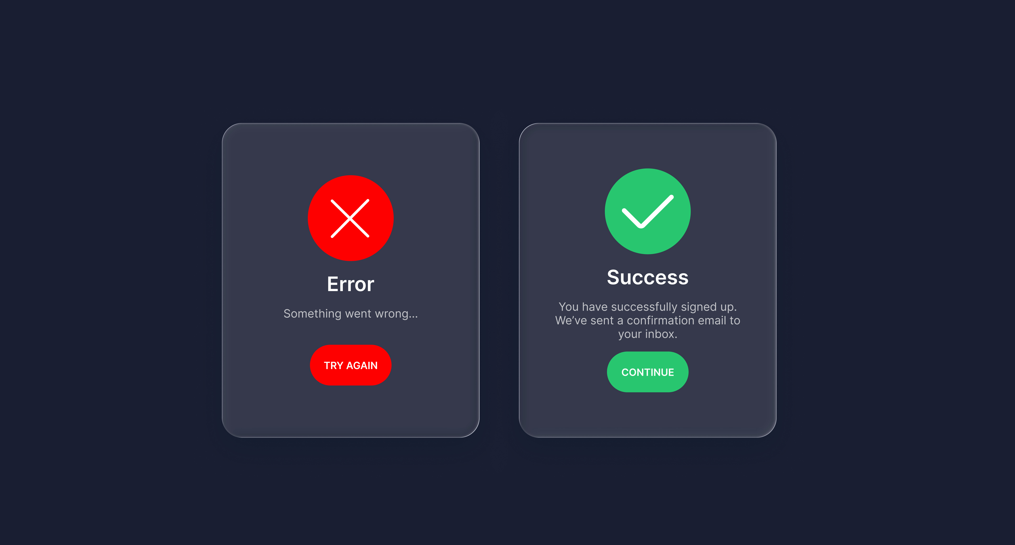 Daily UI #011 — Flash Messages dailyui dailyui 001 figma flash message ui ux